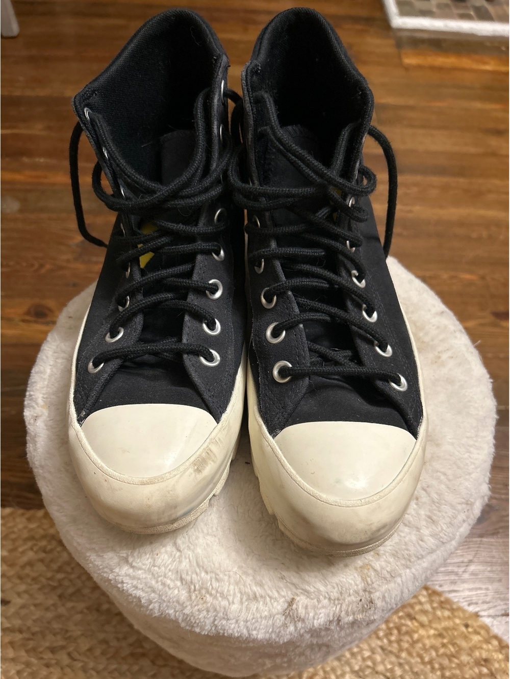 Converse All Star Women's Black High-Top Sneakers Size 10.5